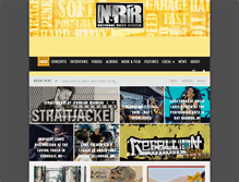 Tablet Screenshot of nationalrockreview.com